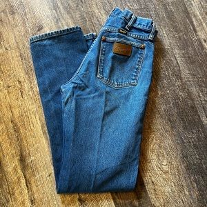 Vintage Wrangler Jeans 30x34 100% Cotton